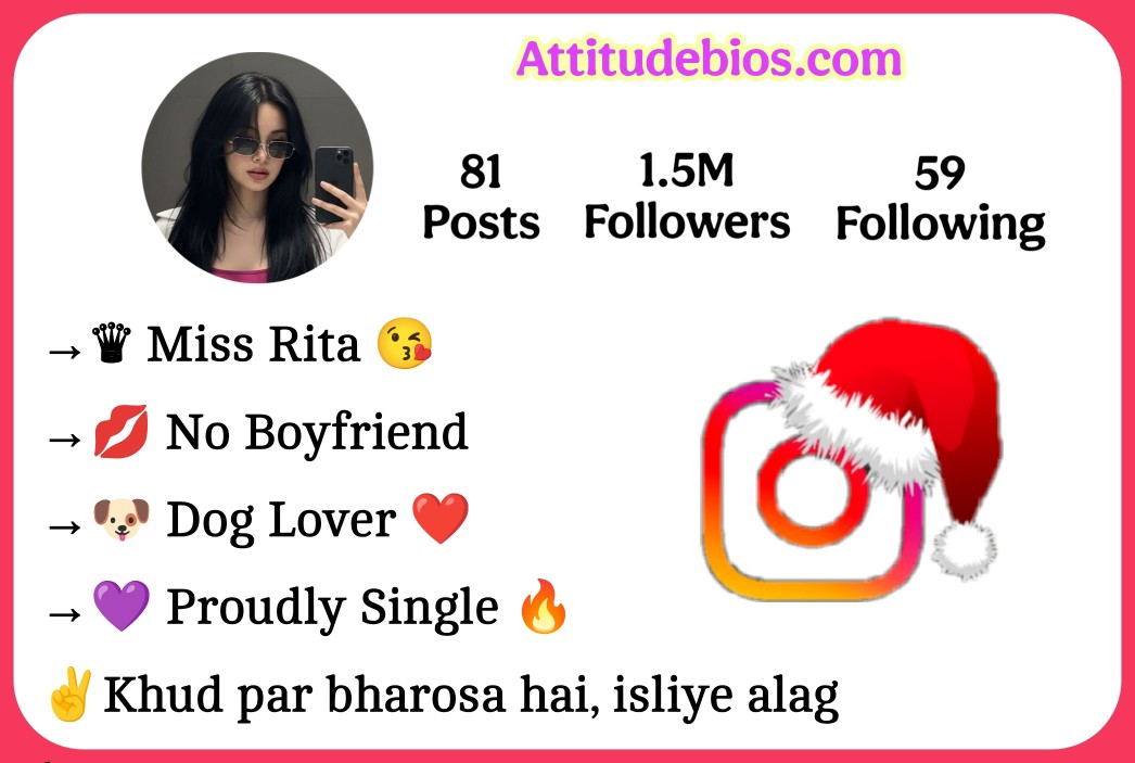 Instagram Bio For Girls Attitude 