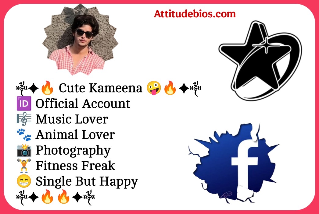 Facebook Bio For Boys