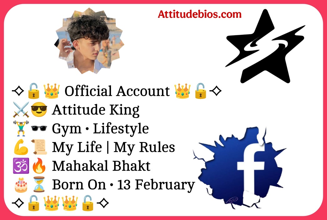 Facebook Bio For Boys