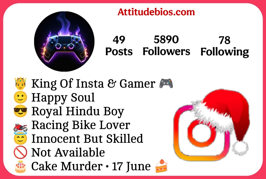 Gaming Bio For Instagram