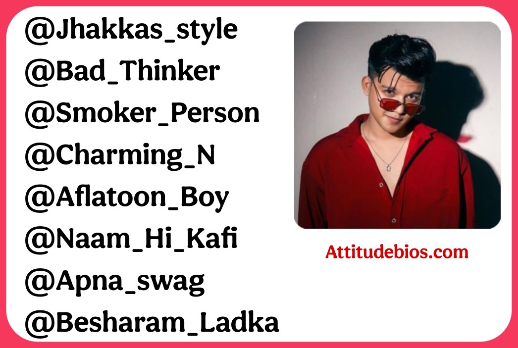 Instagram Username For Boys 