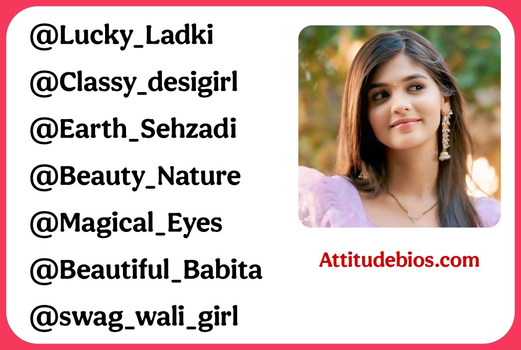 Instagram Username For Girls