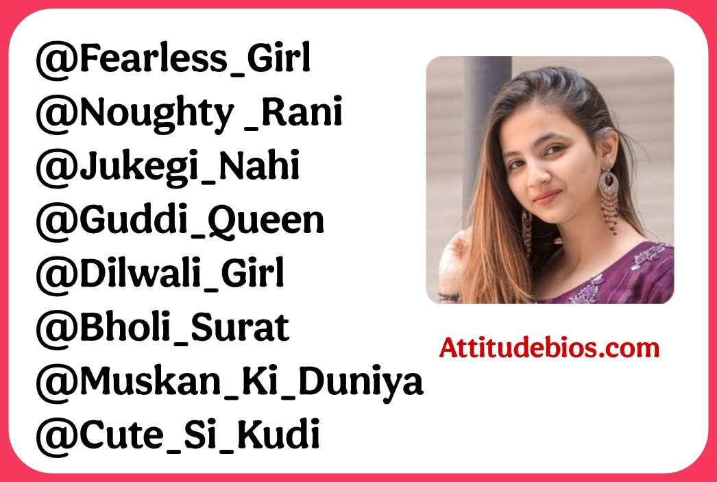 Instagram Username For Girls