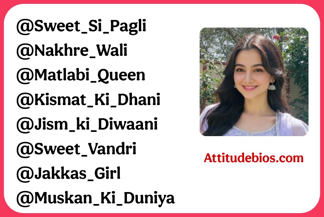 Instagram Username For Girls