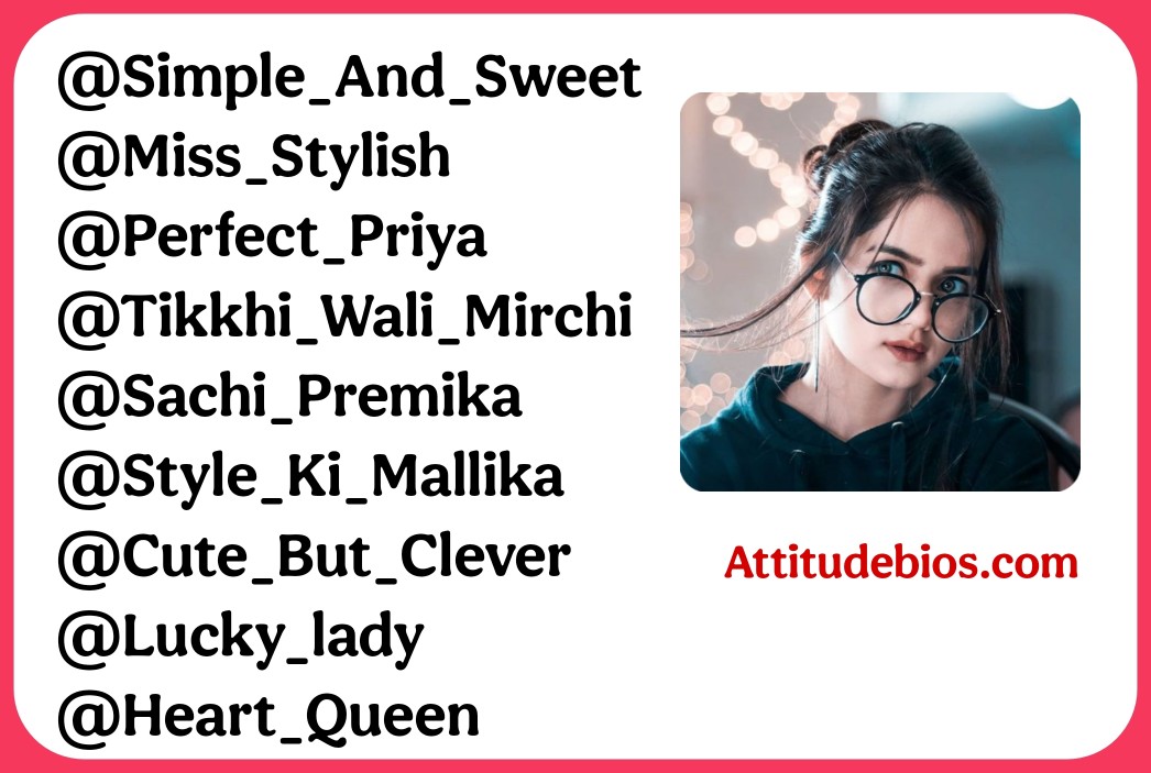 Instagram Username For Girls