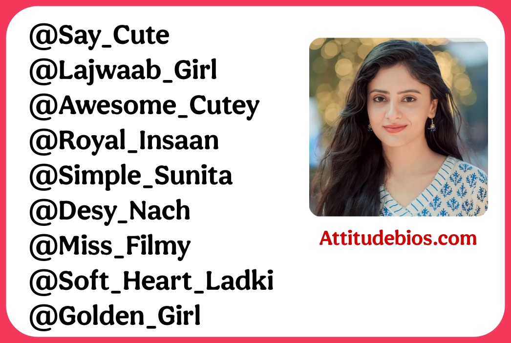 Instagram Username For Girls 