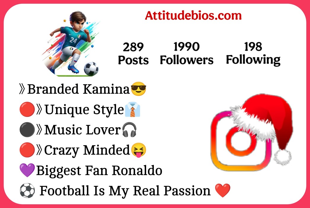 Instagram Bio For Football Lovers
