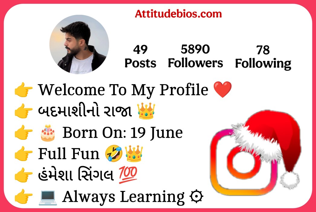 Gujarati Bio For Instagram