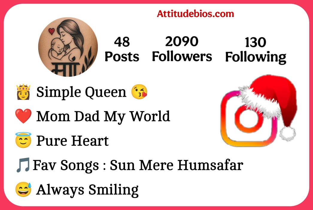 Mom dad bio for instagram for girl