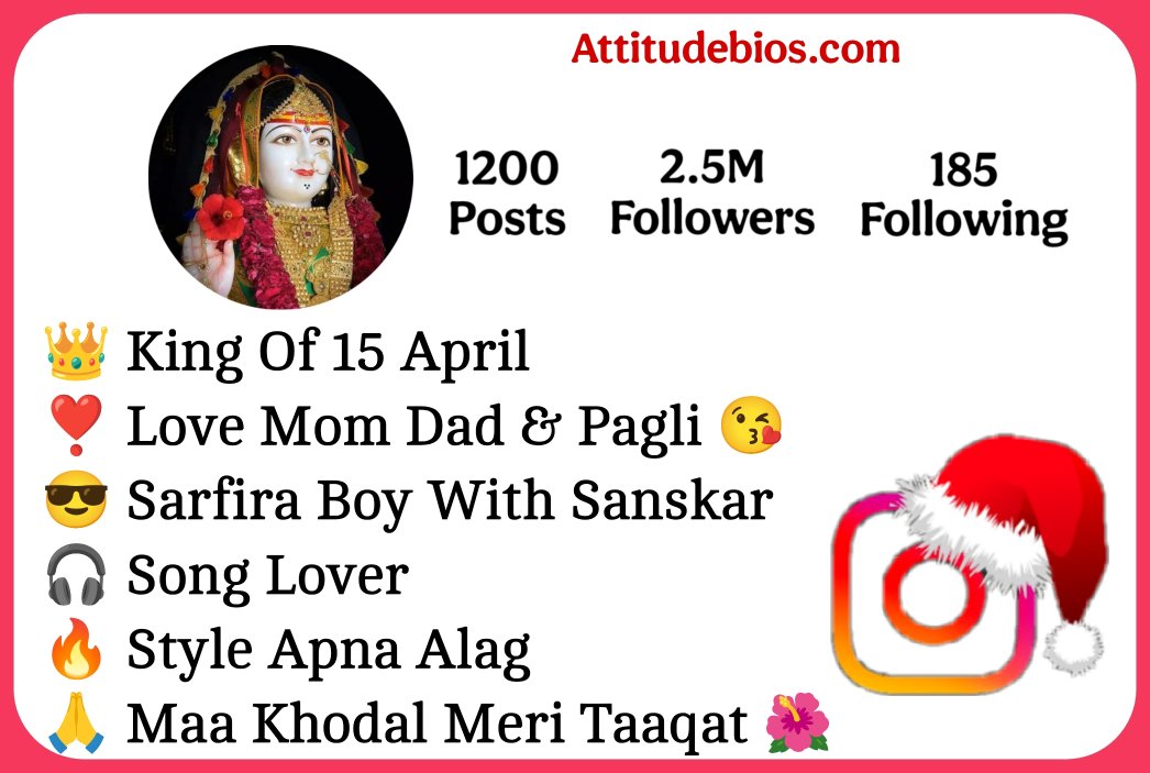 Jay Ma Khodal Bio For Instagram
