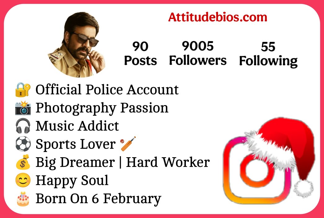 Police Lover Bio For Instagram